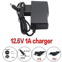 (Charger x1) New Portable Super 12v 30000mah Rechargeable Lithium Ion Battery Pack Capacity Dc 12.6v 30ah Cctv Cam Monitor Charger
