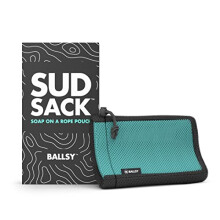 Ballsy Sud Sack Seifenbeutel, Peeling-Schwamm fr Bder und Duschen  kompatibel mit Duke Cannon und verwandten Bars, Blau