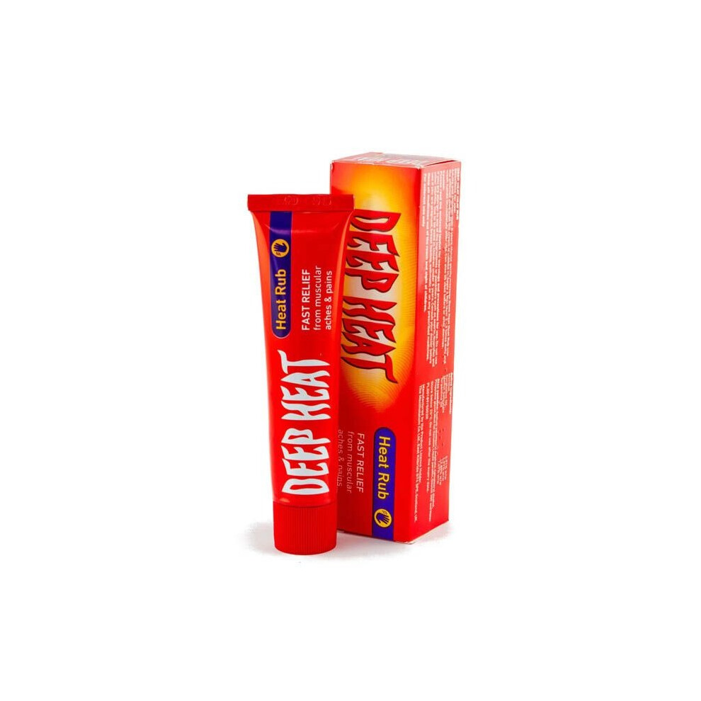 Deep Heat Rub Tube |Fast-Acting Muscle & Joint Pain Relief |Soothing Heat Therapy For Stiffness & Discomfort 67G Cream