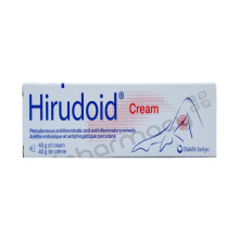 Hirudoid Cream |Effective Relief for Bruises, Swelling, and Skin Inflammation|Fast Absorbing & Healing Cream 40g