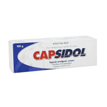 Capsidol Cream |Fast-Acting Pain Relief for Muscular & Joint Discomfort |Soothing Heat Therapy 100g