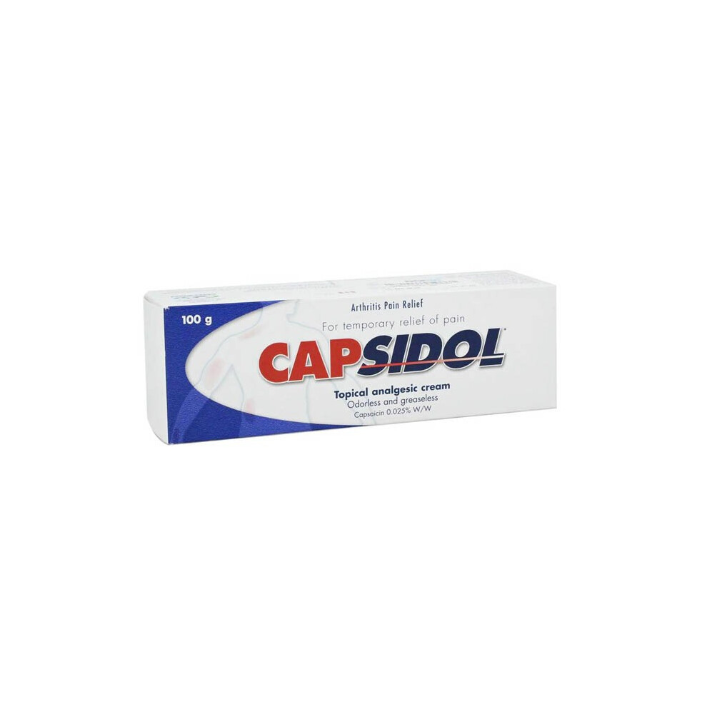Cream Capsidol |Fast-Acting Pain Relief For Muscular & Joint Discomfort |Soothing Heat Therapy 100G