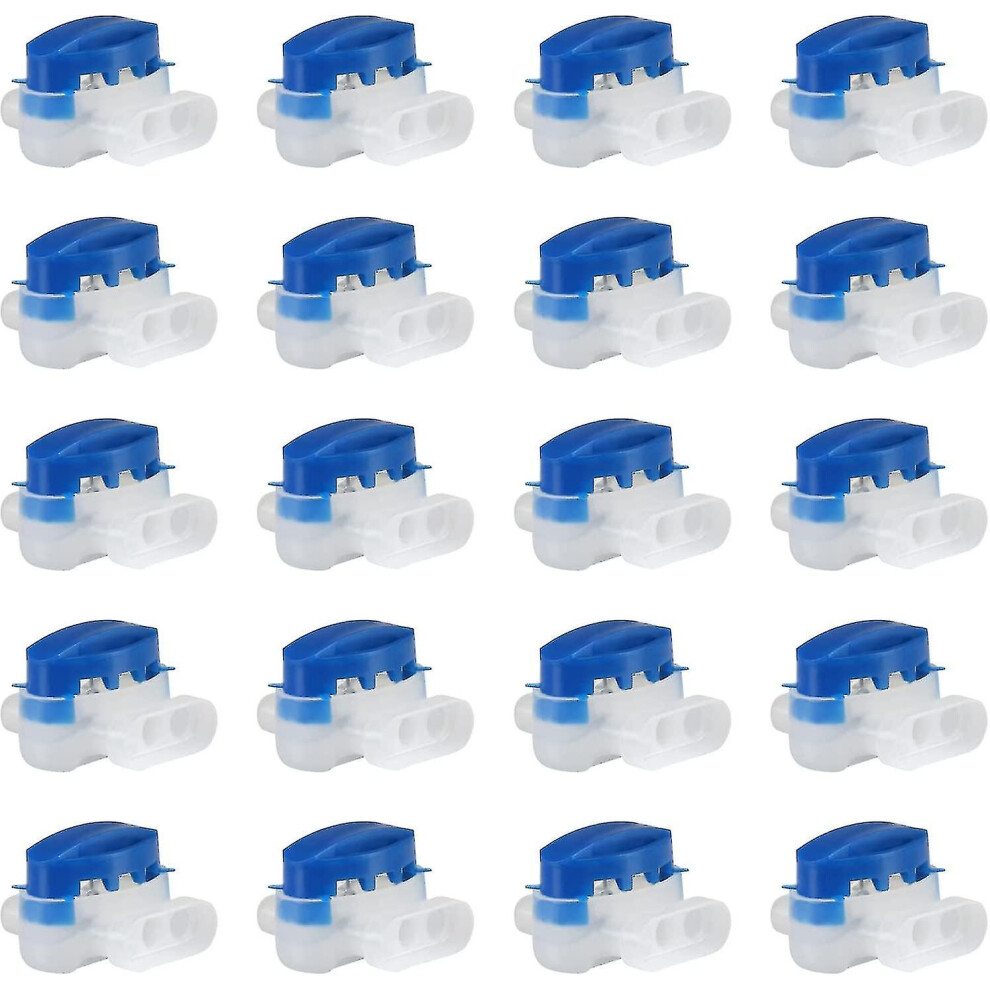 Pack Of 20 Cable Connector Electrical Wire Connectors For Robotic Lawn Mowers, Irrigation Applications 3247719298916