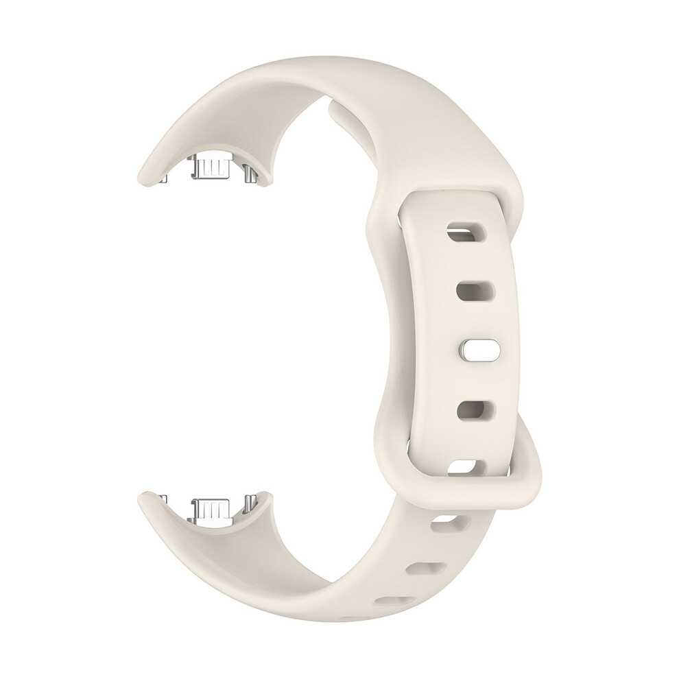 (Starlight Color) Watch Strap Eight-Tailed Reverse Buckle Soft Silicone Watch Band For Xiaomi Band 9/9 Nfc/8/8 Nfc Not,Specified 735632091491