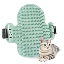 Cat Corner Brush Rubber Hair Removal Funny Cat Toy, Cat Self Groomer Wall Corner Brush Massage To Relieve Itching