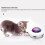 Ufo Interactive Cat Toy, Automatic Cat Feather Mice Toys, Usb Smart Peekaboo Teaser, Automatic Teasing Spinning 2