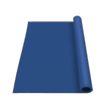 (Blue, 100 X 50CM) Extra Large Silicone Mat Heat Resistant Sheet Waterproof Pad Kitchen Counter Protector Vinyl Craft M