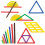 LEARNING ADVANTAGE GeoStix Basic Set - 80 Κατασκευαστικά Στελέχη - 24 Κάρτες Δραστηριοτήτων 1