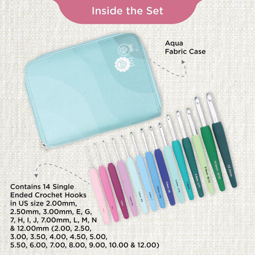 KnitPro Crochet Hook Waves 2.0 Grande Set 2