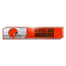 NFL - Cleveland Browns Conjunto de Emblemas de Alumínio para Caminhão