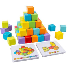 64 Pack Toddler Toys Magnetic Building Blocks, Sensory Stem Education Preschool Magnet Toys Large Magnetic Cube Toys For 3 4 5 6 Years Boys And Girls