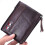 Genuine Leather Wallet Men's First Layer Cowhide Wallet Card Holder 5