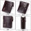 Genuine Leather Wallet Men's First Layer Cowhide Wallet Card Holder 3