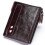 Genuine Leather Wallet Men's First Layer Cowhide Wallet Card Holder 1