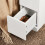 SoBuy FBT149-WN Bedside Table Nightstand Sofa Side Table End Table 7