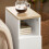 SoBuy FBT149-WN Bedside Table Nightstand Sofa Side Table End Table 9
