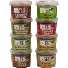 Gourmet Spice Company World Cuisine Rubs Combo Kit (Pack of 8)