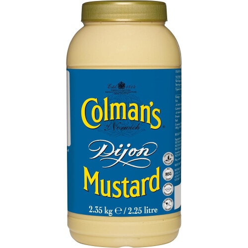 Colman's Dijon Mustard, 2.25 Litre