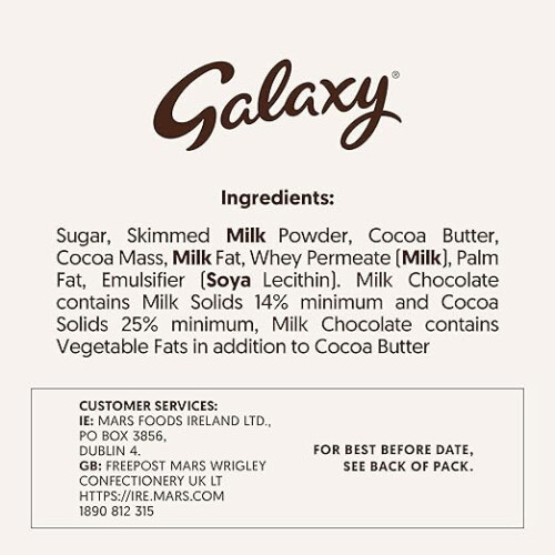 Galaxy Galaxy Ripple, 30 g - Pack of 36 1