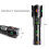 High Powered 500000Lumens LED Rechargeable Flashlight Torch 5 Lighting Modes 4