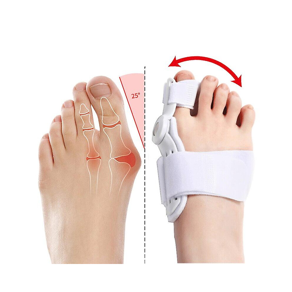2pcs Hallux Valgus Corrector Bunions for Toes Corrector Foot Finger Separator Toe Separator Foot Care Bunion Corrector