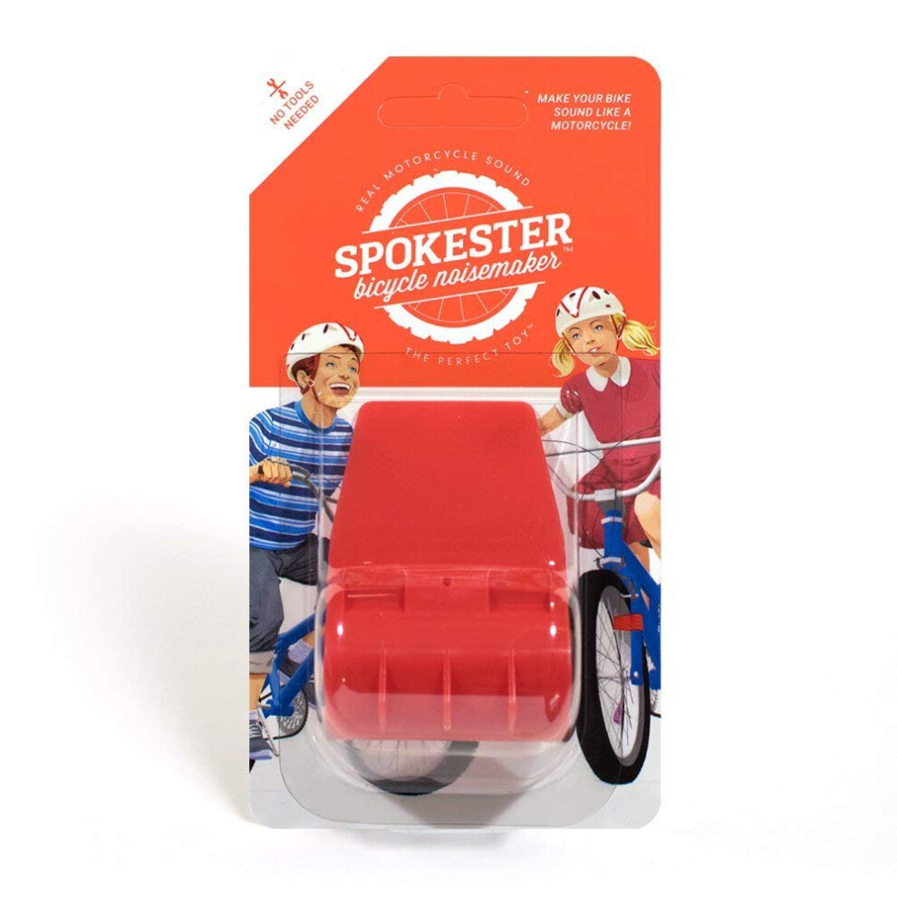 SPOKESTER Bicycle Noise Maker - Makes Your Bike Sound Like a Motorcycl