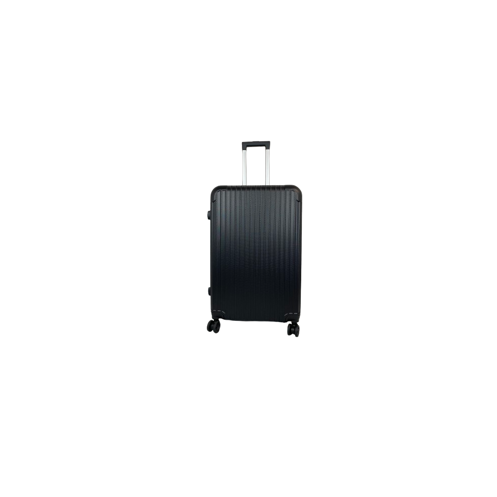 (Black, Large 28") Hampton&Stewart ABS Hard Shell Suitcase Trolley