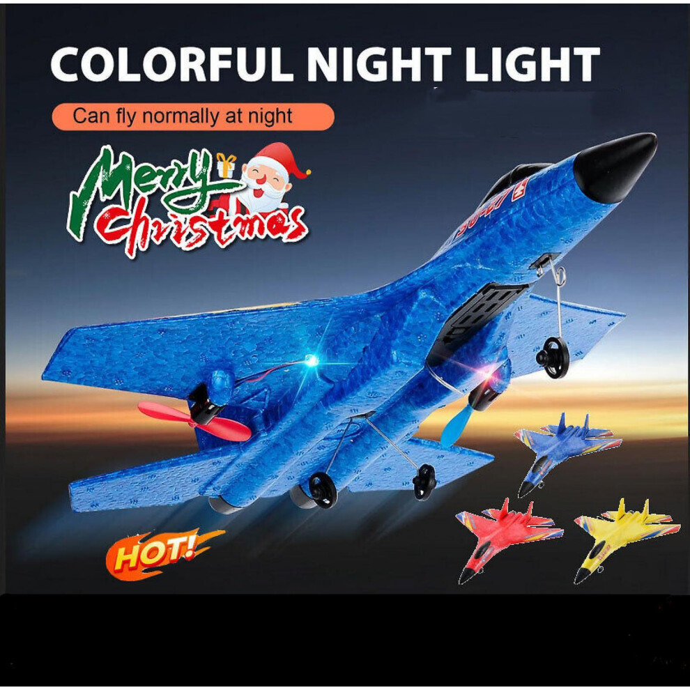 (Blue) Gravity Glider, Gravity Glider, Glider Planes For Kids, Rc Airplane Christmas Gift Blue