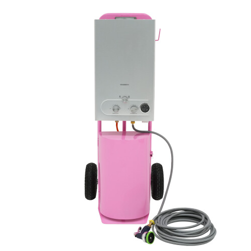 Draagbare Douche voor Paarden - Roze