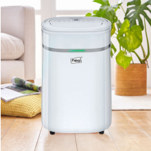 Neo 25L Per Day Dehumidifier with 6L Water Tank LED Control Panel Continuous Drainage Laundry Drying 24 Hour Timer Overflow Protection