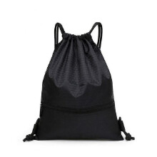 Drawstring Gym Bag, Waterproof Swim Bag Sports Gym Bag, Large Pe Bag Swim Rope Backpack with Zipper for School Sports Beach Vacation Travel - Kids & A