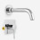 NES Home Remy Basin Modern Tap Wall Mounted Concealed Valve Mixer 1