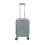 (Silver, Small 20") Hampton&Stewart PP 8 Wheel Hard Shell Suitcase 1