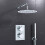 NES Home Nes Home 2 Dial 2 Way Round Concealed Chrome Thermostatic Shower Mixer,Head,Handset set 2