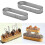 10 Pack Oval Tart Ring,perforated Baking Ring,pastry Ring 1