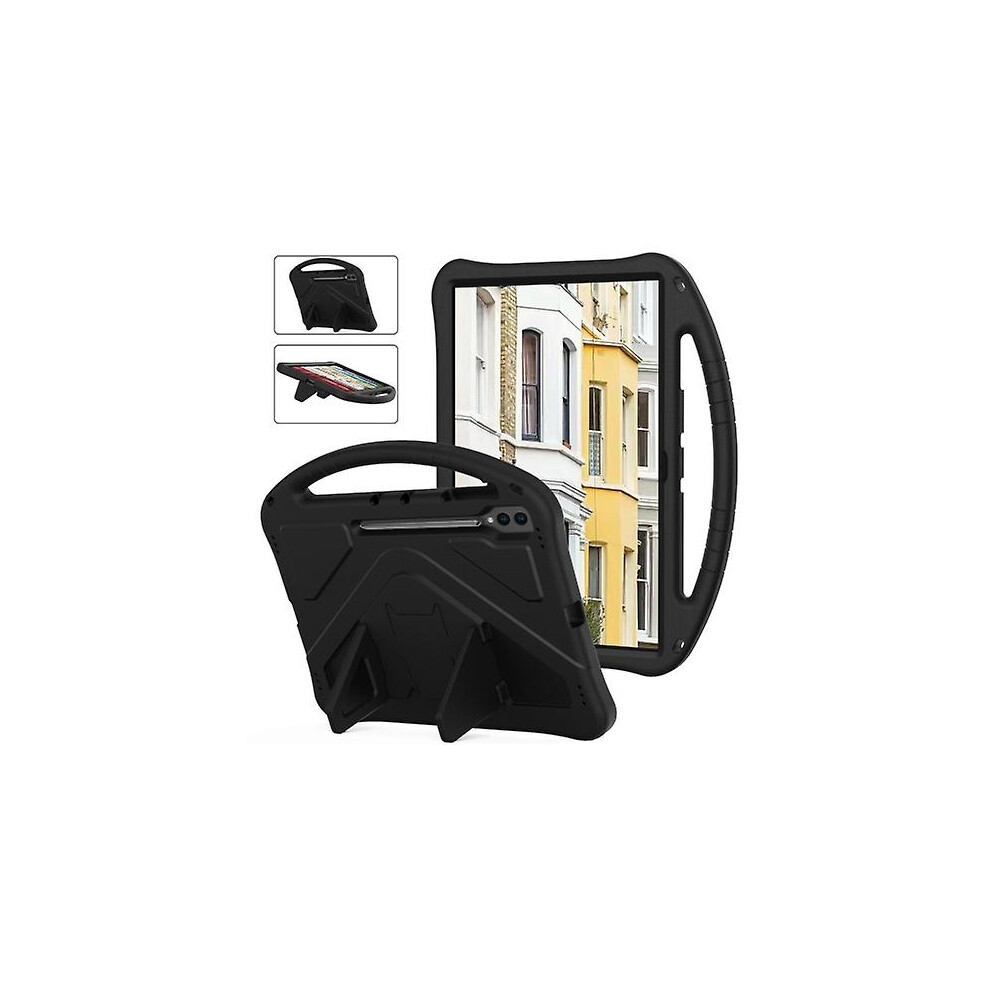 (Black) For Samsung Galaxy Tab S9 Ultra Eva Shockproof Tablet Case With Holder Black 8795863215709