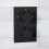 NES Home Nes Home Folke 2 Dial 2 Way Round Concealed Thermostatic Shower Mixer Valve, Shower Head, and Handset Black Matte 5