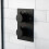 NES Home Nes Home Folke 2 Dial 2 Way Round Concealed Thermostatic Shower Mixer Valve, Shower Head, and Handset Black Matte 4