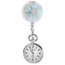 Stretchable Cartoon Clip On Lapel Watch Student Hanging Fob Watch Nurse Watch
