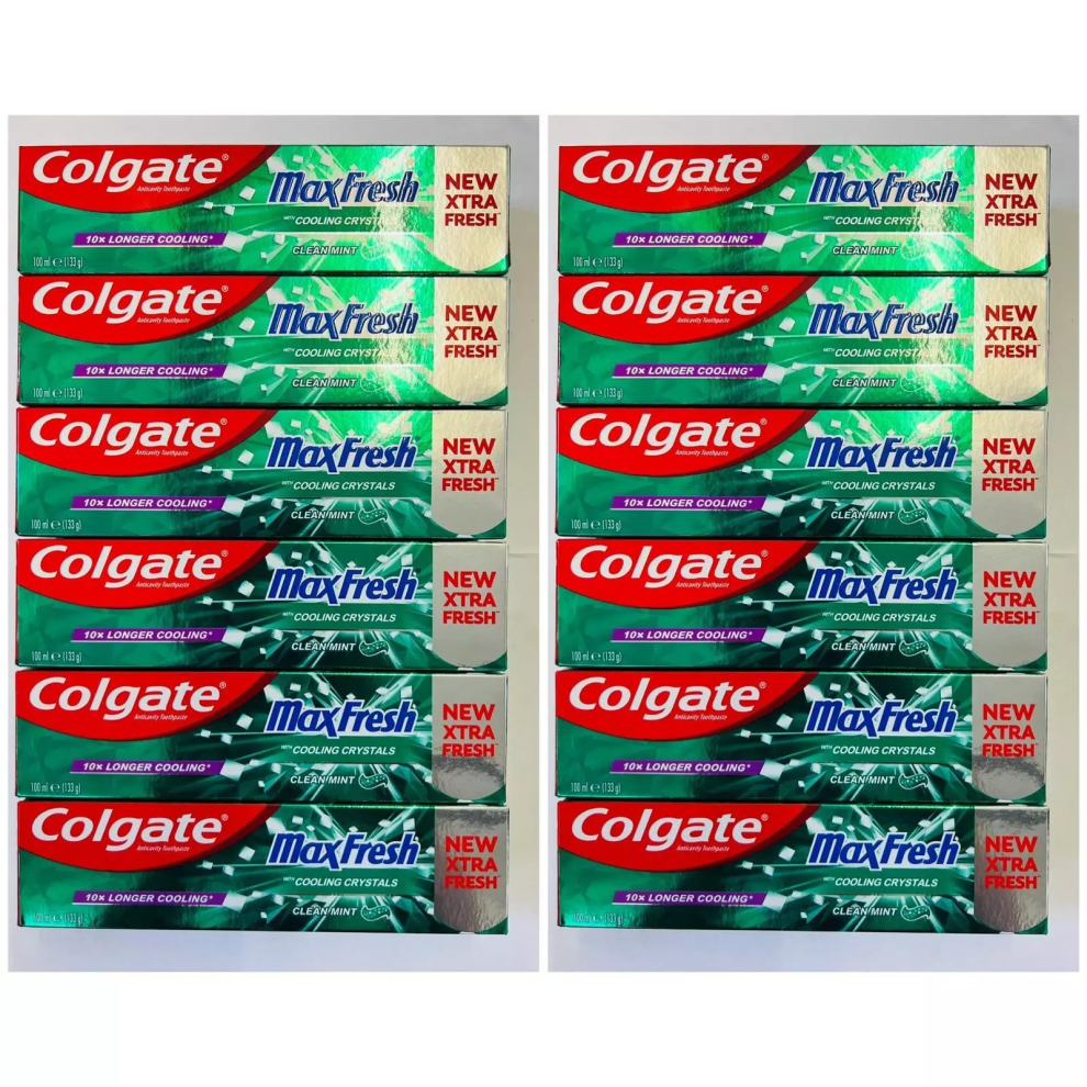 Colgate X 100Ml Maxfresh Toothpaste Clean Mint Size 12