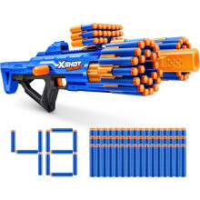 XSHOT Insanity Berzerko by ZURU with 48 Darts, Air Pocket Technology Darts and Dart Storage, Outdoor Toy for Boys and Girls, Teens and Adults