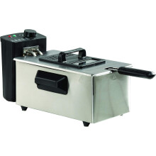 Daewoo SDA1550 2000W Deep Fat Fryer with Window Lid and 3L Oil Capacity, Adjustable Temperature Control and High Power Function