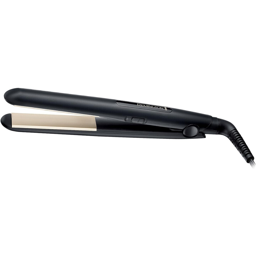 Remington Hair Straightener - Slim longer length floating plates with Antistatic Ceramic coating for smooth glide