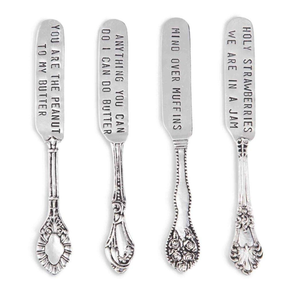 Mud Pie circa Spreader Set, Silver