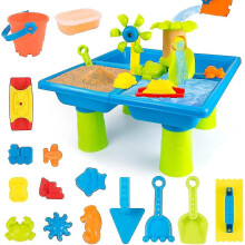 Kids Beach Toys Set - Sand And Water Table Sand Castle Toys Molds - Suitable for Indoor/outdoor