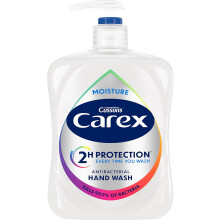 Carex 2 Hour Protection Antibacterial Moisture Hand Wash, Boosted Moisturising Action, Added Vitamin E for Soft Hands