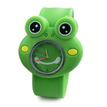 Children Digital Watch Cute Cartoon Frog Kids Watches Casual Wristwatch Gift X