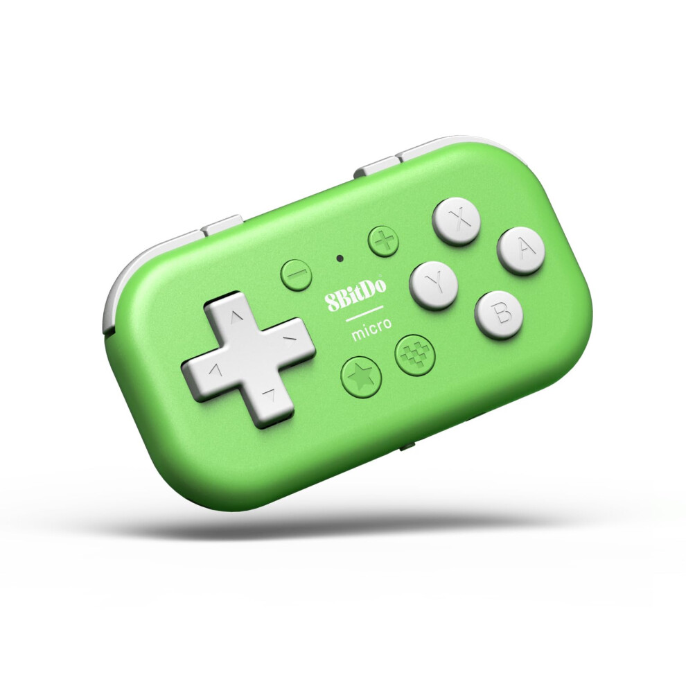 8Bitdoamicroabluetooth Gamepad Pocket-Sized Mini Controller For Switch Green - Image 2