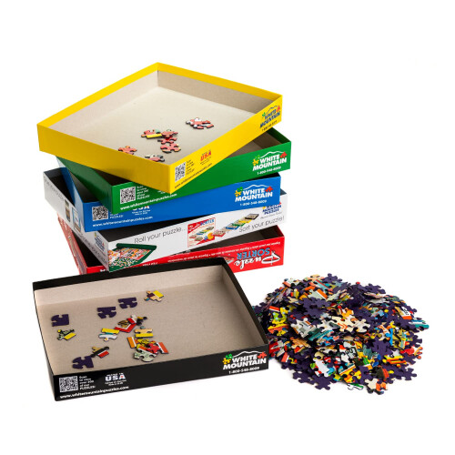 WHITE MOUNTAIN White Mountain Puzzle Sorter and Mystery Puzzle