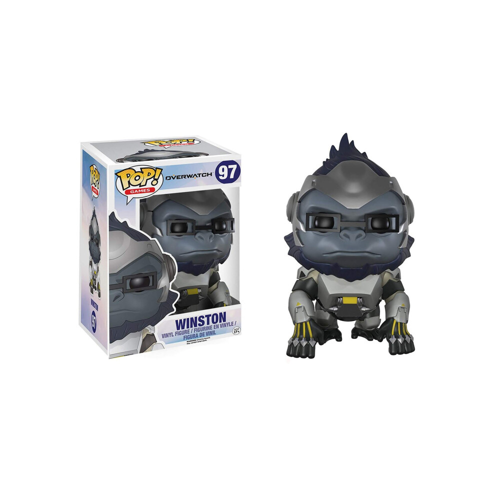 Funko Pop! Games: Overwatch Action Figure - Winston, 6"